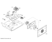 Схема №3 B15E52S3GB с изображением Модуль управления, запрограммированный для духового шкафа Bosch 00659505