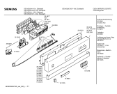 Схема №4 SE54530 с изображением Передняя панель для посудомойки Siemens 00350274