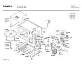 Схема №3 HF16720 с изображением Защитный элемент для свч печи Siemens 00118823