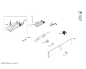 Схема №3 3HB518XF H.BA.NP.C3D.IN.CARRO.FL/.X.E3_COT/ с изображением Панель управления для плиты (духовки) Bosch 00791093
