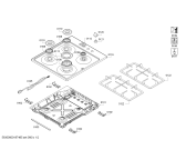 Схема №2 EB6B5CB80 2G+W SE VS60R/15 с изображением Крышка для плиты (духовки) Bosch 00772514