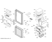 Схема №3 3KSP6865 с изображением Панель для холодильника Bosch 00145523