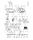 Схема №1 ART 498/R с изображением Дверца для холодильной камеры Whirlpool 481244269379