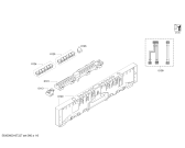 Схема №5 SMV84M30EU Exclusiv SilencePlus с изображением Передняя панель для электропосудомоечной машины Bosch 00708220