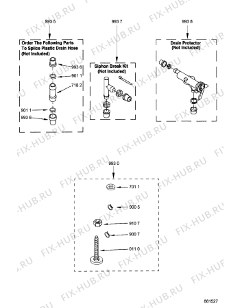 Взрыв-схема сушильной машины Whirlpool EQAWM941 (F092419) - Схема узла