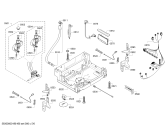 Схема №4 S51M63X7EU с изображением Силовой модуль запрограммированный для электропосудомоечной машины Bosch 12015338