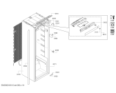 Схема №4 3FI7047S с изображением Панель для холодильника Bosch 00748402