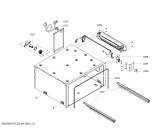 Схема №2 N21H40N3 с изображением Цоколь для духового шкафа Bosch 00627529