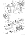 Схема №2 AWC 375 с изображением Обшивка для сушильной машины Whirlpool 481245217714