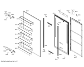 Схема №7 CIR30MIER1 K 1801 SF с изображением Внешняя дверь для холодильной камеры Bosch 00247877