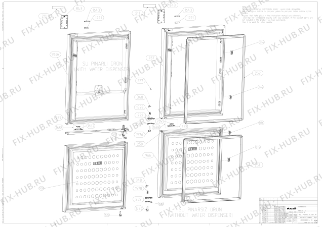 Схема №3 CN151121X (7283946981) с изображением Электрокомпрессор для холодильника Beko 4943831012