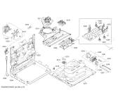 Схема №5 B4562N0 с изображением Противень для духового шкафа Bosch 00665761