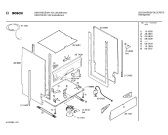Схема №2 SMI4706GB с изображением Передняя панель для посудомойки Bosch 00287534