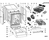 Схема №3 IDL710FR (F030017) с изображением Инструкция по эксплуатации для электропосудомоечной машины Indesit C00097882