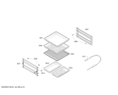 Схема №5 BS270101E с изображением Рамка для электропечи Bosch 00684065