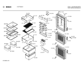 Схема №2 KGF7002 с изображением Панель для холодильника Bosch 00286850