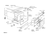 Схема №2 HE600911 с изображением Стеклянная полка для плиты (духовки) Siemens 00200263