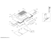 Схема №2 DWK98JS69 Bosch с изображением Стеклянная полка для вытяжки Bosch 00716716