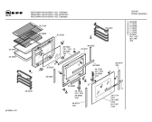 Схема №3 B1641N2 MEGA4649 с изображением Панель управления для плиты (духовки) Bosch 00432950