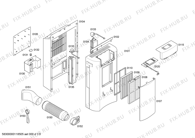 Схема №2 3XD620H с изображением Привод для сплит-системы Bosch 00600407
