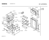 Схема №3 KS32F02 с изображением Передняя панель для холодильной камеры Siemens 00365898