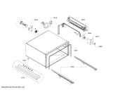 Схема №1 WS262110 с изображением Ванна для электропечи Bosch 00478437