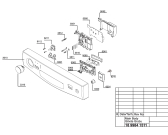 Схема №2 BEKO D 5655 FS (7601688342) с изображением Обшивка для электропосудомоечной машины Beko 1744701522