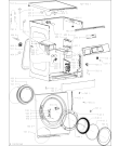 Схема №2 FSCR 80411 с изображением Блок управления для стиральной машины Whirlpool 481010805699