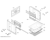 Схема №3 HBA43B150F H.BO.NP.L2D.IN.GLASS.B1/.X.E0_C/// с изображением Часы для духового шкафа Bosch 00659996