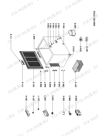 Схема №1 AFG5226CH (F090705) с изображением Инструкция по эксплуатации для холодильной камеры Indesit C00354771