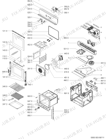 Схема №1 AKZ507NB (F091142) с изображением Инструкция по эксплуатации для электропечи Indesit C00363970