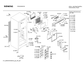 Схема №3 KS36U602IN с изображением Дверь для холодильника Siemens 00473370