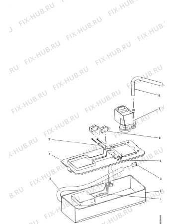 Взрыв-схема кондиционера Electrolux JT800 - Схема узла Section 4