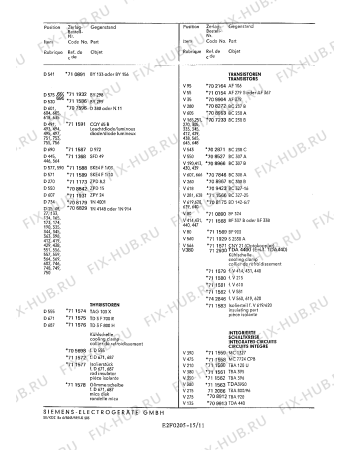 Взрыв-схема телевизора Siemens FC512 - Схема узла 11