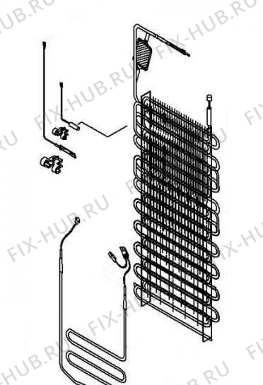 Большое фото - Испаритель для холодильника Bosch 00243386 в гипермаркете Fix-Hub