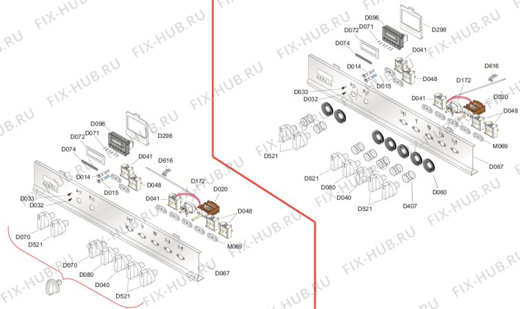 Схема №4 ECP97393AX (406602, 96PV) с изображением Поверхность для плиты (духовки) Gorenje 420183