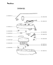 Схема №1 CHG445(0) с изображением Ручка для утюга (парогенератора) Moulinex CS-00094868
