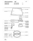 Схема №1 LAVW80-W с изображением Порошкоприемник (дозатор) для стиралки Aeg 1106005000