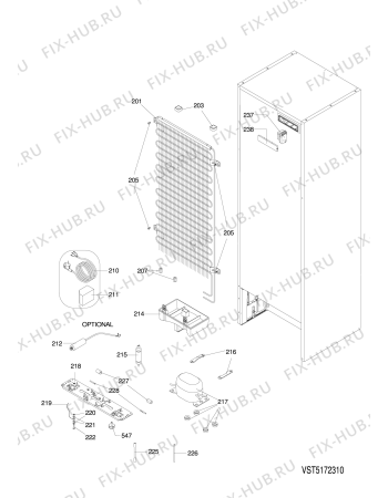 Схема №5 MTZ622NFHA (F071650) с изображением Поверхность для холодильника Indesit C00281764