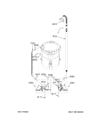 Схема №4 MTW6700TQ1 с изображением Запчасть для стиралки Whirlpool 480110100567