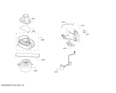 Схема №5 VSX7XTRM с изображением Корпус для пылесоса Bosch 11020551