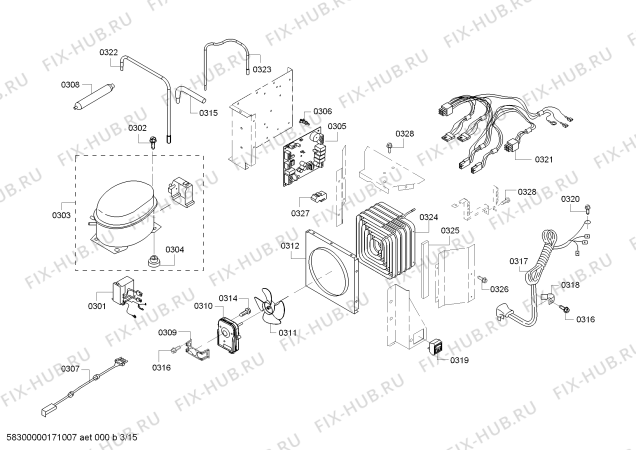 Схема №13 KBUDT4865E с изображением Скоба для посудомоечной машины Bosch 00752075