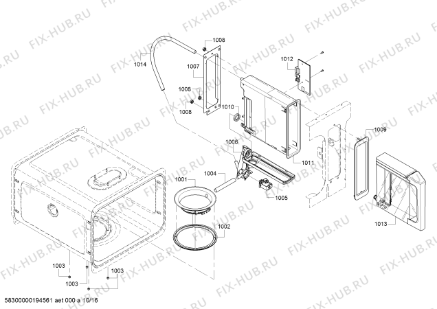 Схема №15 PRD606RCSG, Thermador с изображением Кабель для плиты (духовки) Bosch 12014083