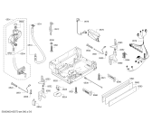 Схема №5 SMU58T35SK с изображением Передняя панель для электропосудомоечной машины Bosch 00740948