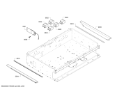 Схема №5 PC364GLBS с изображением Коллектор для плиты (духовки) Bosch 00663548