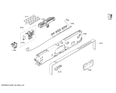 Схема №5 SHX98M05UC с изображением Планка для посудомоечной машины Bosch 00660317