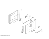 Схема №4 HE3BY65 с изображением Стеклянная полка для плиты (духовки) Bosch 00661828