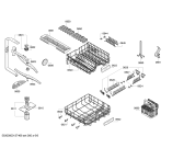 Схема №5 SMVATM02NL с изображением Передняя панель для посудомоечной машины Bosch 00673295