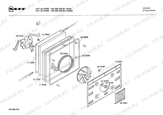 Схема №3 195306434 1071.42LPWS с изображением Фронтальное стекло для электропечи Bosch 00116176