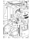 Схема №1 AWZ 430-D с изображением Декоративная панель для электросушки Whirlpool 481245219179